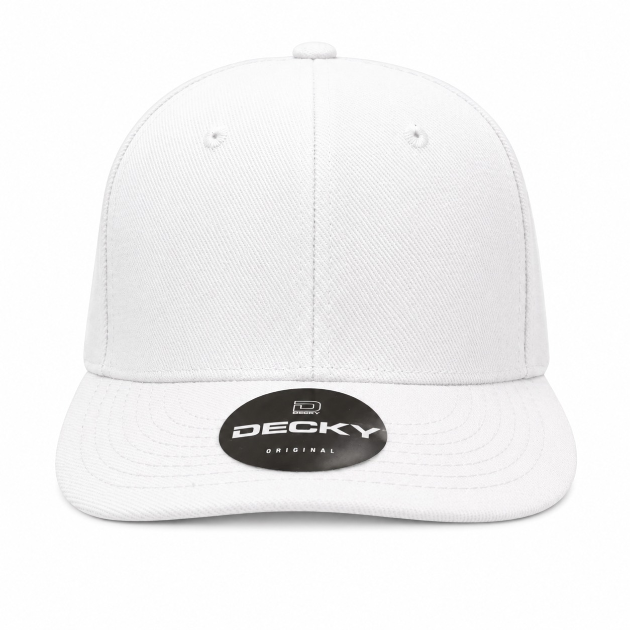 Decky 6 Panel Mid Profile Structured Acrylic/Polyester Cap #207
