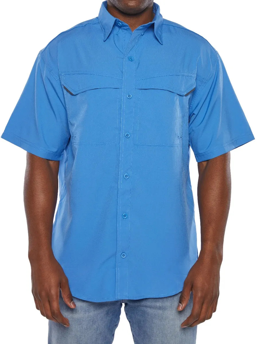 Pro Celebrity Men's Short Sleeve Pro Fishing Shirt - FST889
