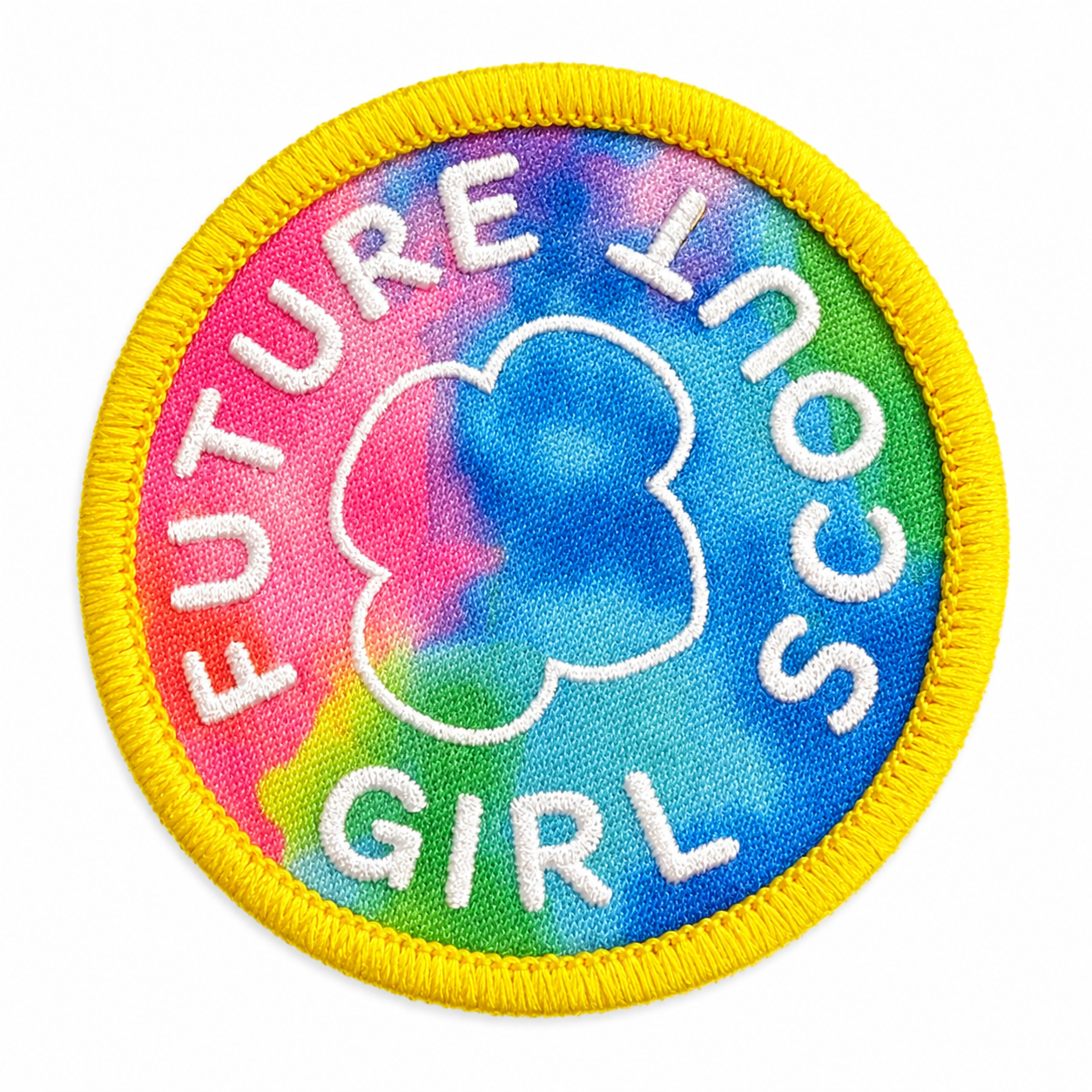 Girl Scout Future Girl Scout iron on Fun Patch - Discontinued
