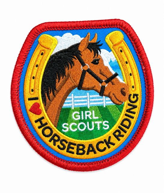 Girl Scout Horseback Riding - Discontinued - 1 left