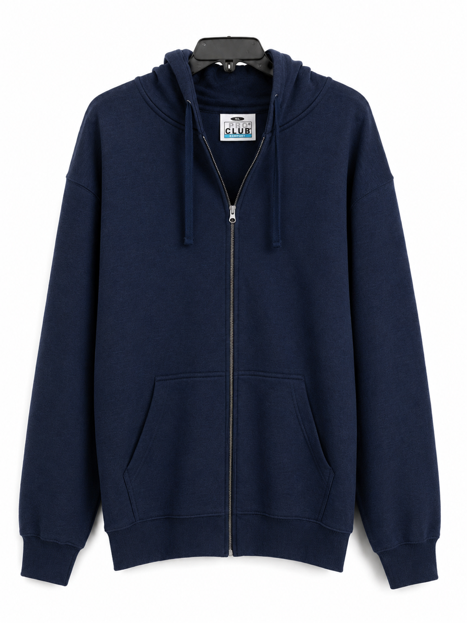 Pro Club Men's  Comfort Heavyweight Full-Zip Hoodie – Navy -3XL