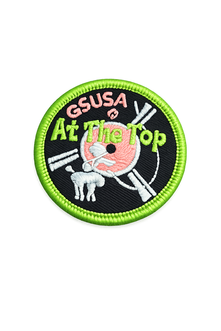Girl Scouts At the Top Patch - Discontinued