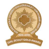 Girl Scouts Gold Award Patch