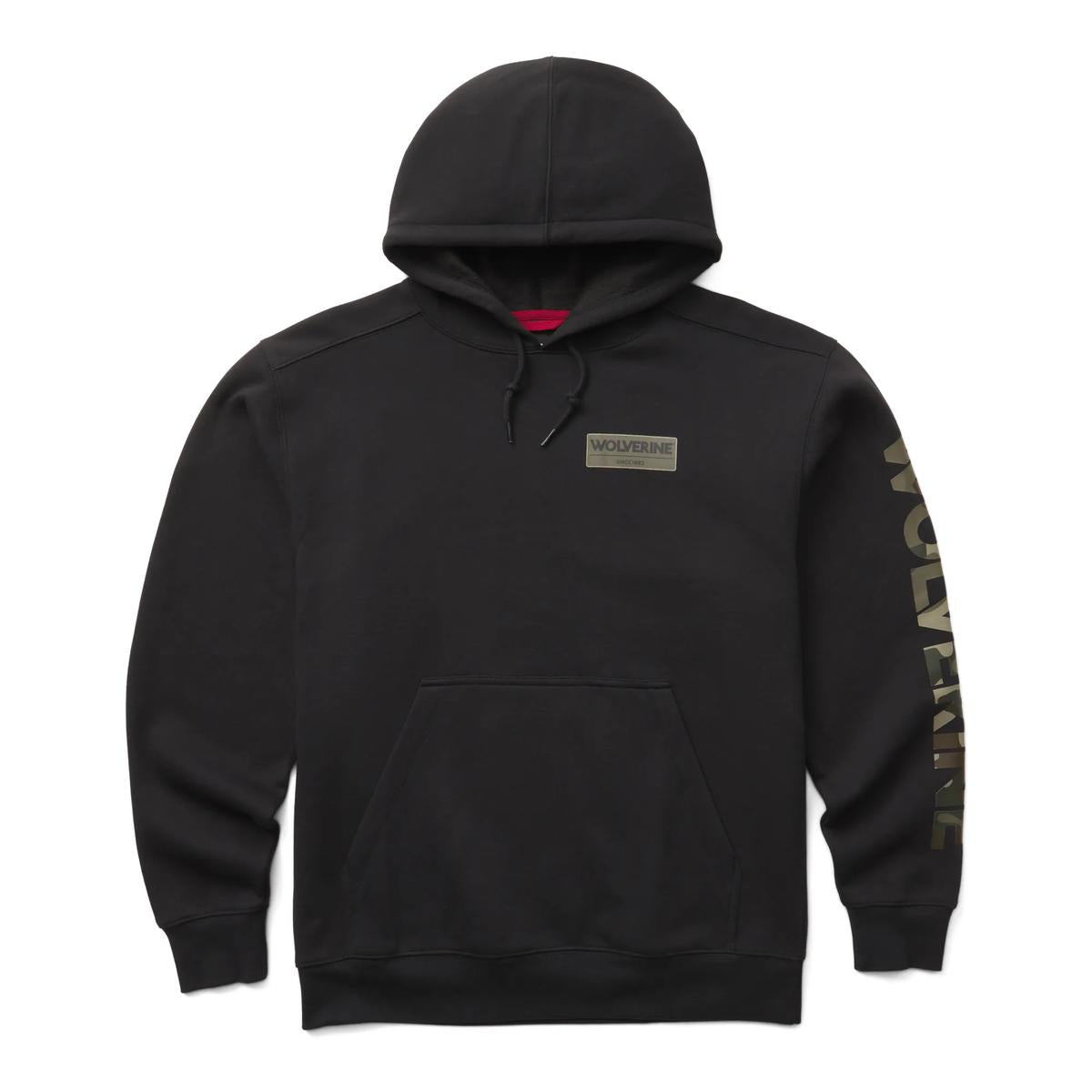 Wolverine Men's Graphic Hoody Sleeve Logo - W1214070