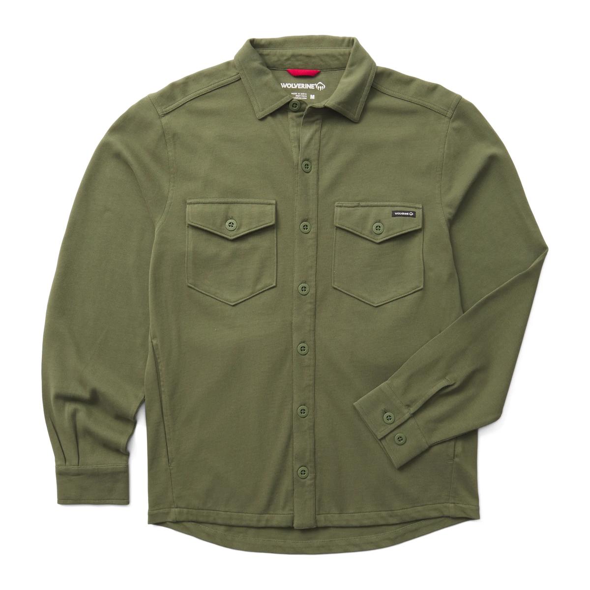Wolverine Men's Harbor Jersey Overshirt - W1213360