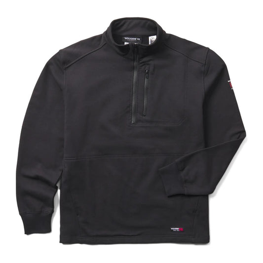 Wolverine Men's FR Built/Stretch Quarter Zip Fleece - W1213870
