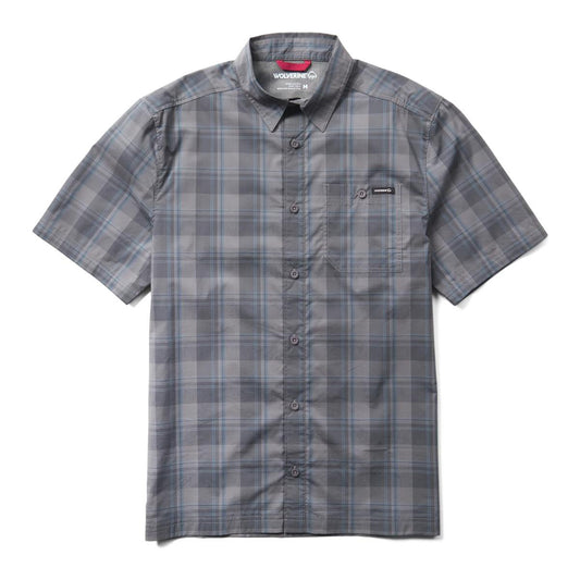 Wolverine Men's Vented Plaid Short Sleeve Work Shirt - W1213620