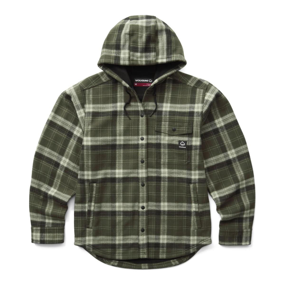 Wolverine Men's Bucksaw II Hooded Shirt Jac - W1213240