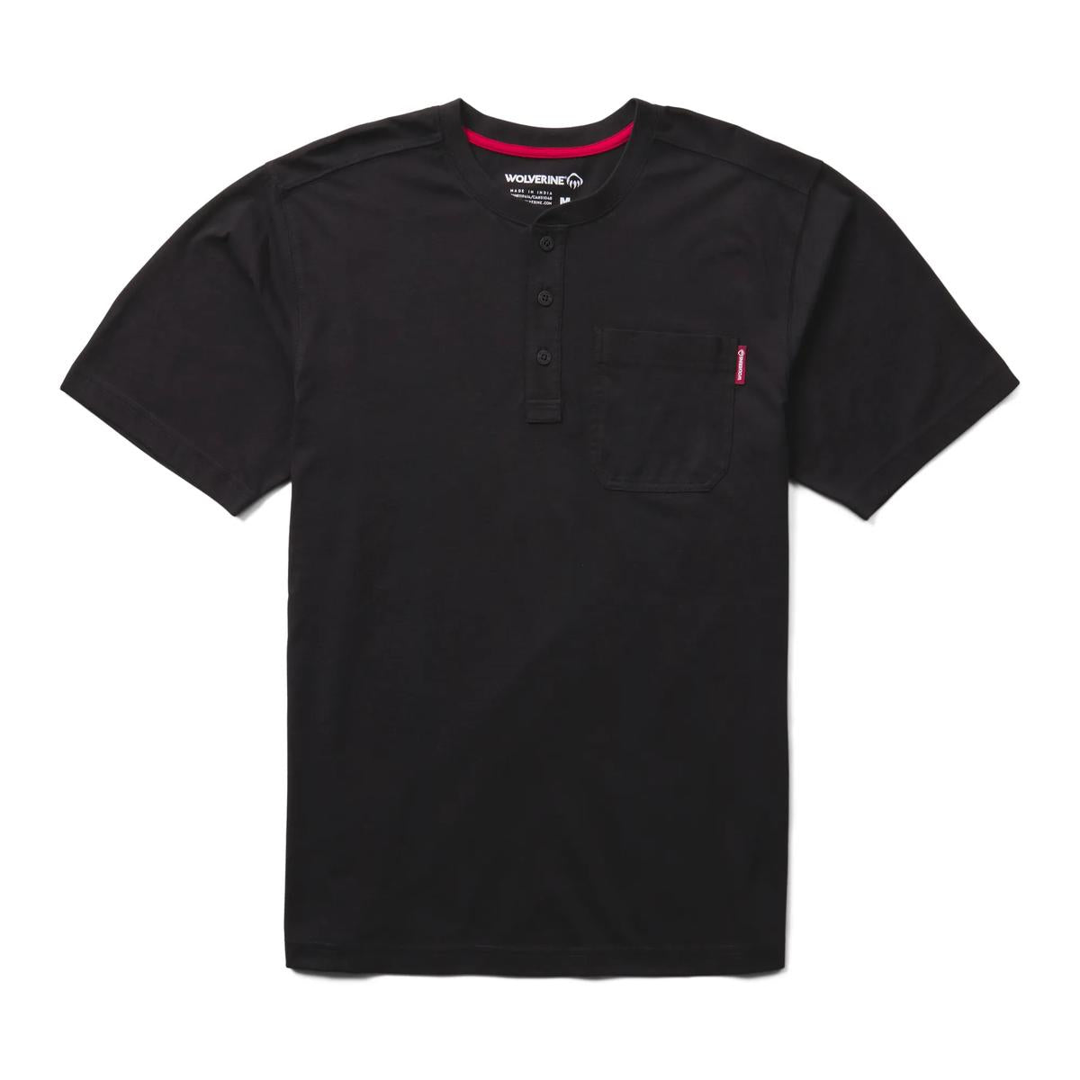 Wolverine Men's Classic Short Sleeve Henley - W1212560