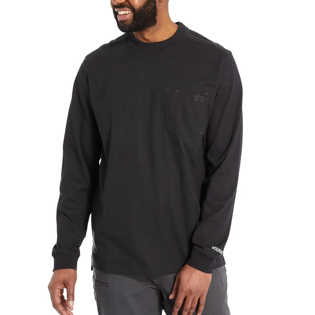 Wolverine Men's Guardian Cotton™ Long Sleeve Pocket Tee - W1208470