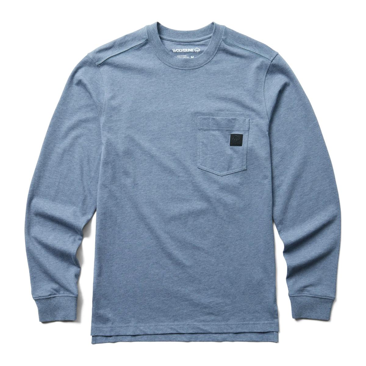 Wolverine Men's Guardian Cotton™ Long Sleeve Pocket Tee - W1208470