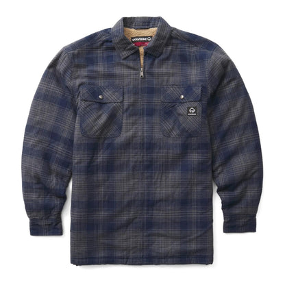 Wolverine Men's Hastings Sherpa Lined Zip Shirt-Jac - W1211550