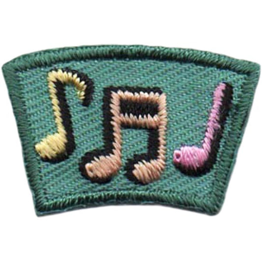Music Segment Patch Iron On 1 Inch