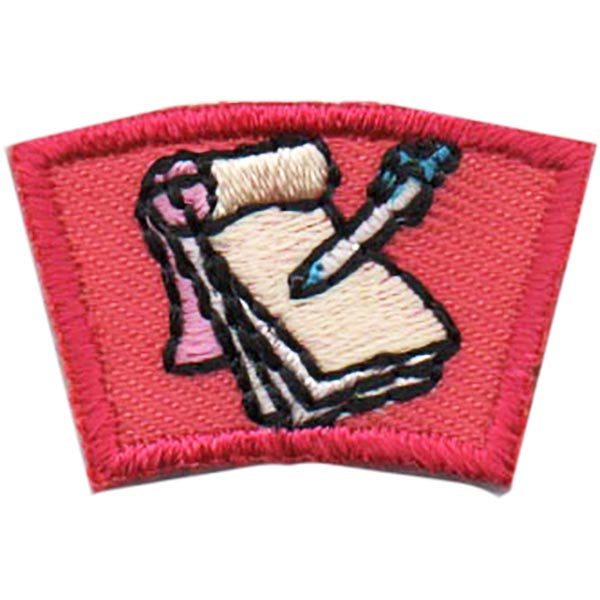 Pen / Pad Segment Patch Iron On 1 Inch