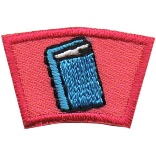 Book Segment Patch Iron On 1 Inch