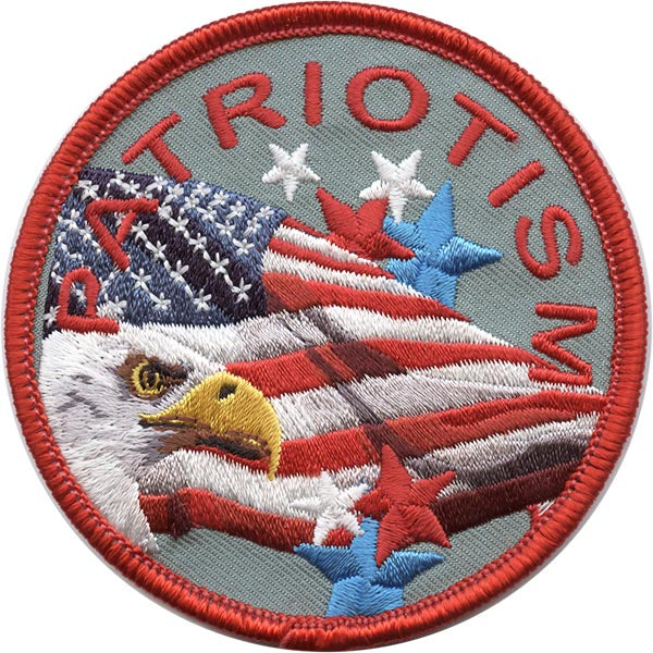 Patriotism Center Patch