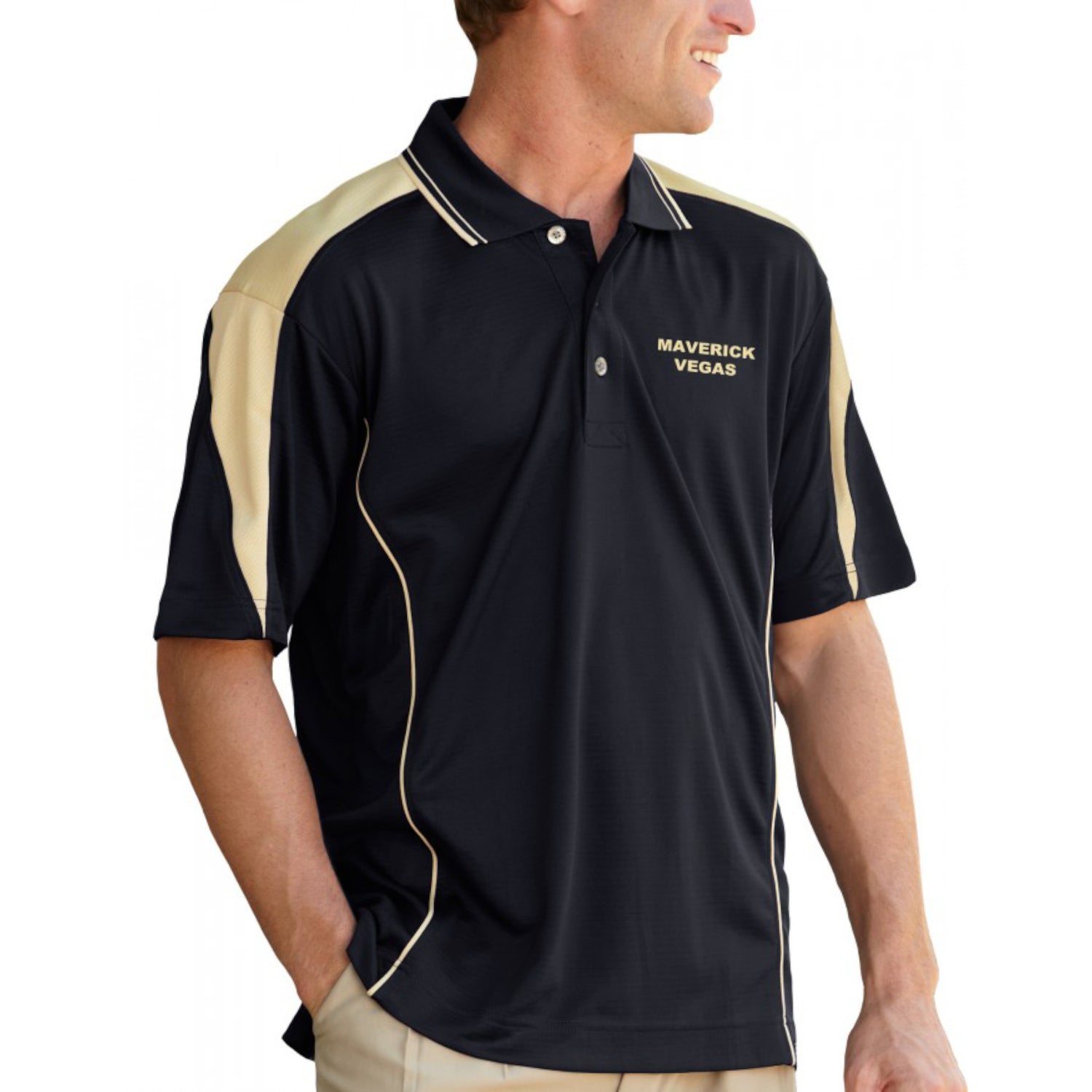 Pro Celebrity Men's Maverick Vegas Polo Shirt - Basics Clothing Store