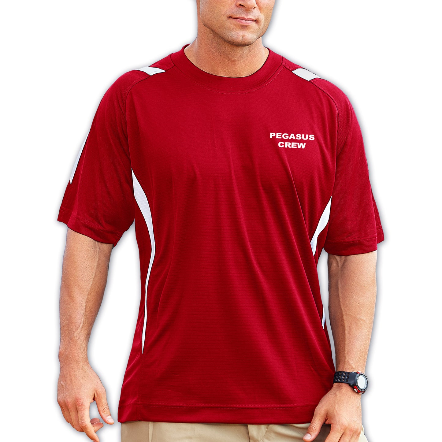 Pro Celebrity Men's Pegasus Crew Neck T-Shirt