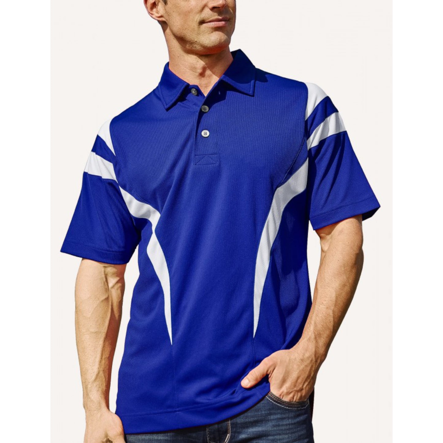 Pro Celebrity Men's Flame Thrower Polo Shirt