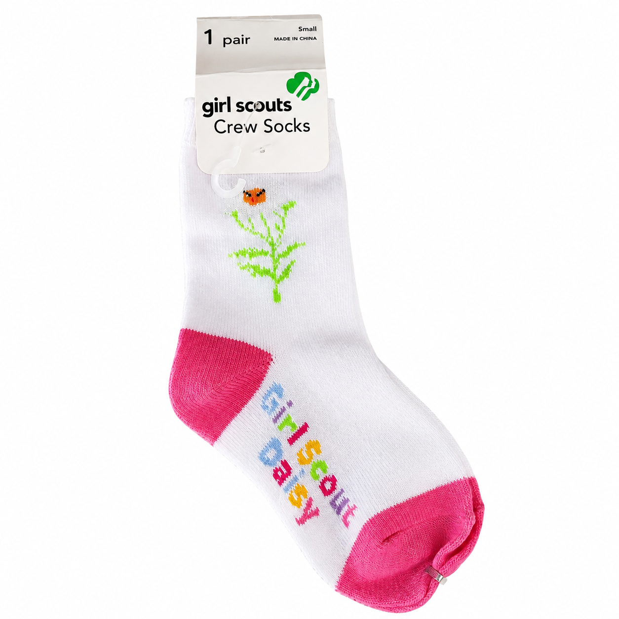 Girl Scout Crew Socks (Girls Scout Daisy)