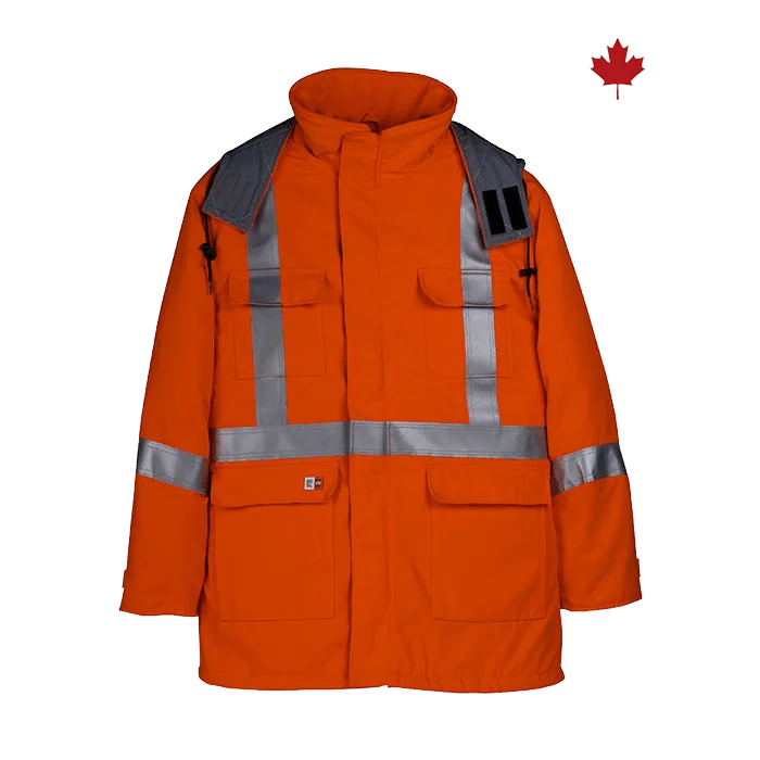 Big Bill High Visibility Winter Parka-M308TS7-Orange-REG