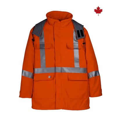 Big Bill High Visibility Winter Parka-M308TS7-Orange-REG