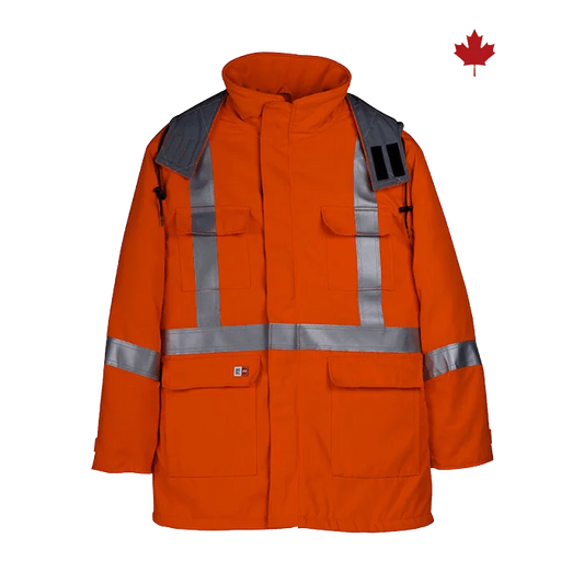 Big Bill High Visibility Winter Parka-M308TS7-Orange-REG