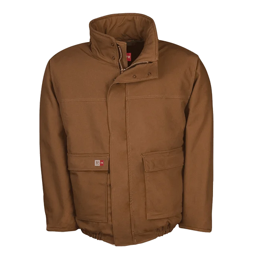 Big Bill Winter Bomber Duck Jacket-M400USD-Brown