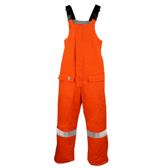 Big Bill Winter Bib Overall with Quilted Liner- M908NEX-Orange