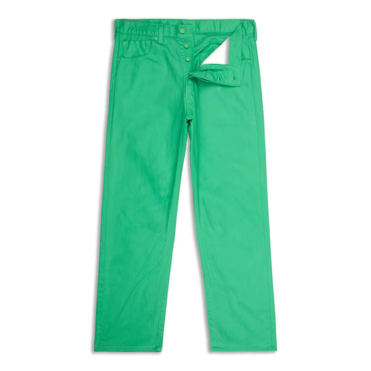 Discontinued  Levi's Men's 501 Original Shrink-to-Fit Jeans Island Green 00501-2657