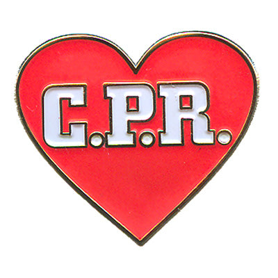 C.P.R. (Heart) Pin