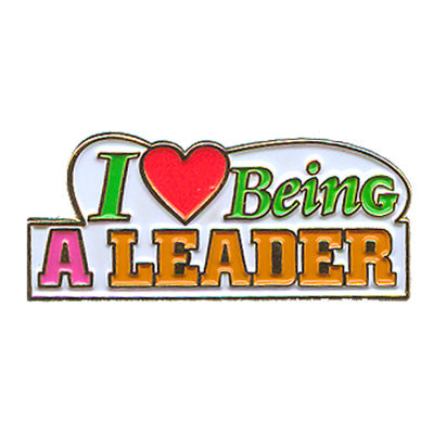 I Love Being A Leader Pin