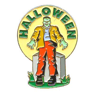 Halloween (Frank & Moon) Pin