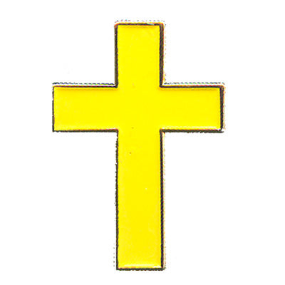 Gold Cross Pin