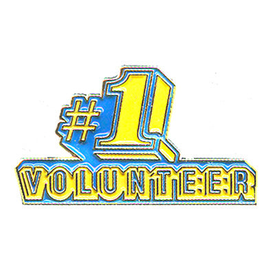 #1 Volunteer Pin