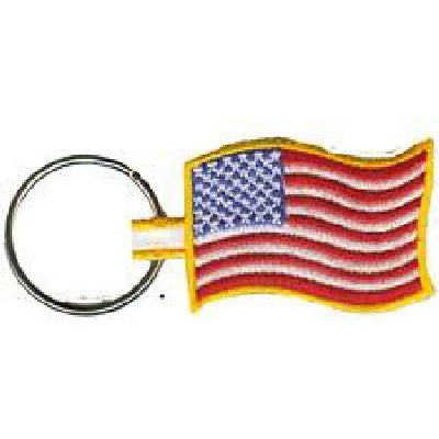 12 Pieces-US Flag Key Chain-Free shipping