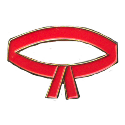Red Belt Pin