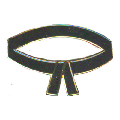 Black Belt Pin