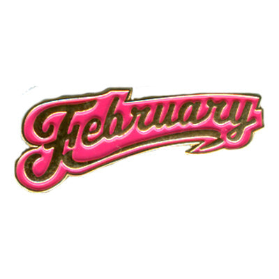 February Pin