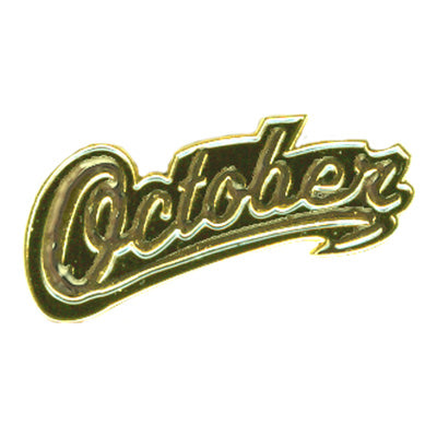 October Pin