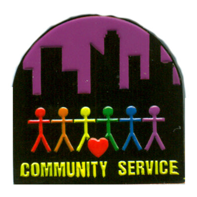 Community Service Pin