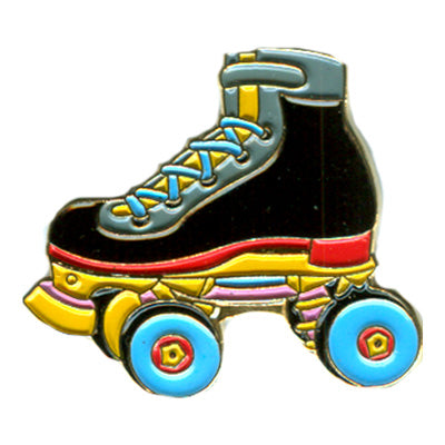 Roller Skate (Black) Pin