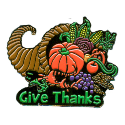 Give Thanks Pin