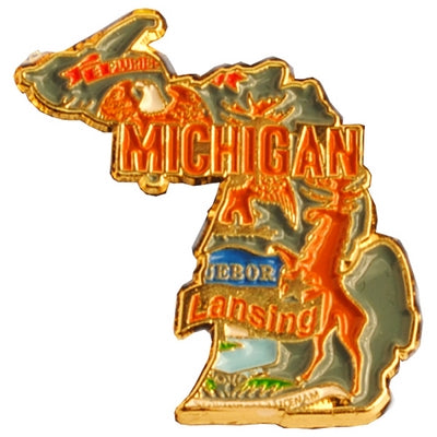 Michigan Pin – Basics Clothing Store