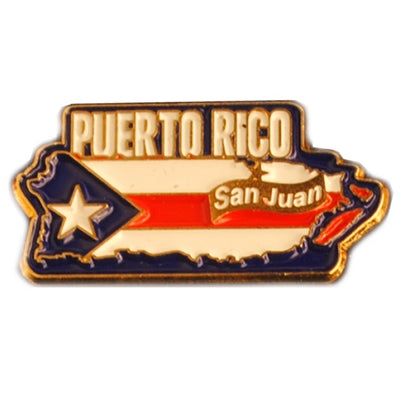 Puerto Rico pin