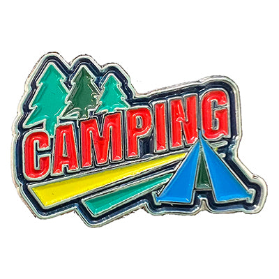 Camping Pin