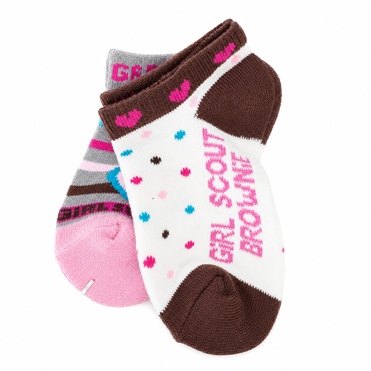 Girls Scout Low Cut Socks