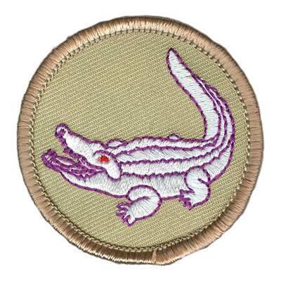 Albino Alligator Patch