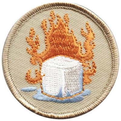 Flaming Ice Cubes Patrol Patch
