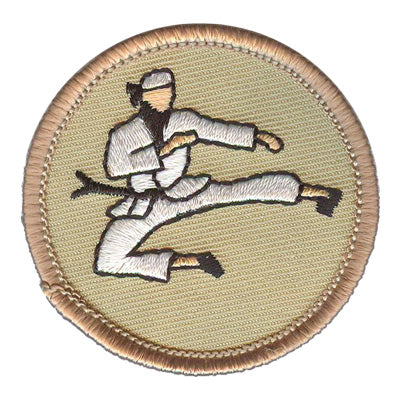 Karate Kick Patrol Patch